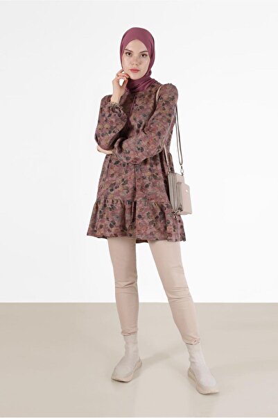 Alvina ΤΟΥΝΙΚ ΠΑΝΤΑΡΕΙΑ ΜΕ ΣΧΕΔΙΟ ΜΕ ΛΕΠΤΟΜΕΡΗ ΔΑΝΤΕΛΑ 42320