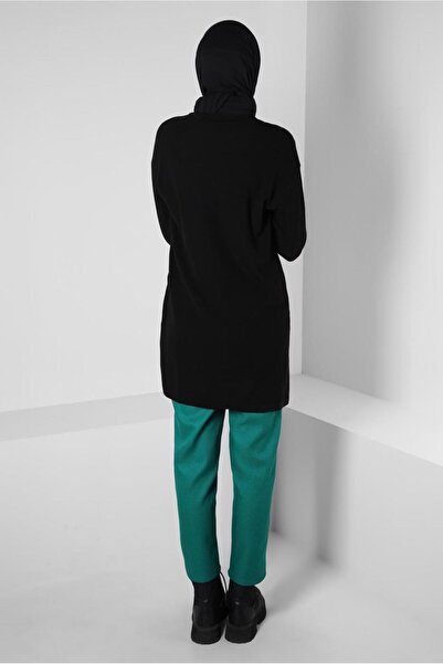 Alvina Knitwear Tunic - Side Gathered, Model 44018