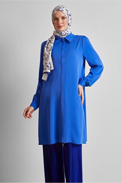 Alvina Shirt Collar Tunic 45437