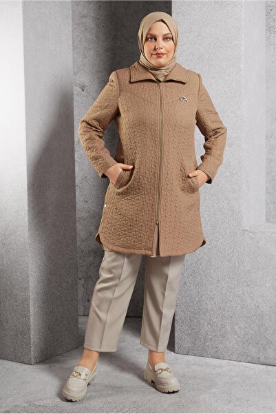 Alvina Капітоне великий розмір тренчкот 10930