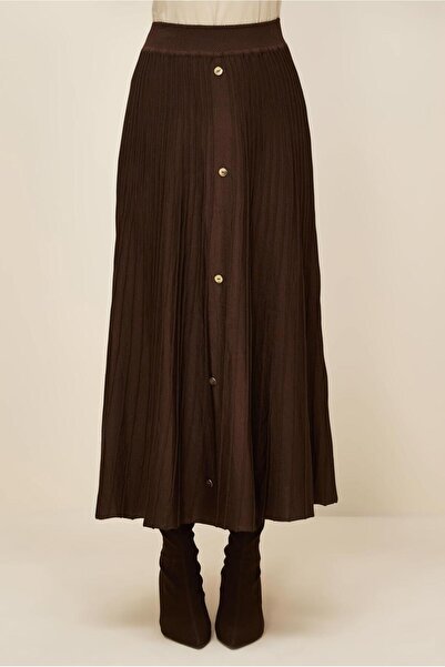 Alvina Плетена пола с копчета 60700