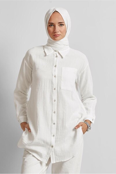 Alvina Cotton Muslin Tunic 45654