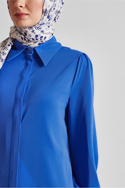 Alvina Shirt Collar Tunic 45437