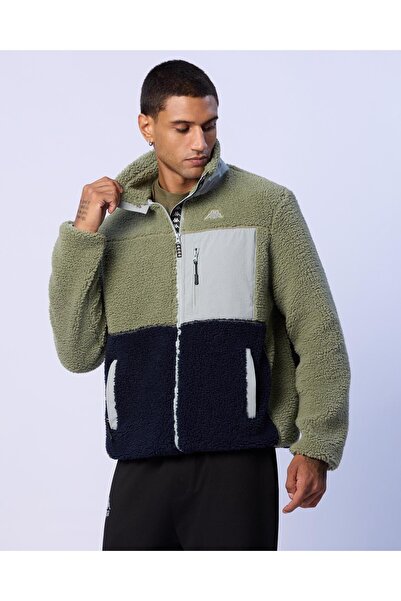 Kappa 3Cento326 Men's Blue Regular Fit Sherpa