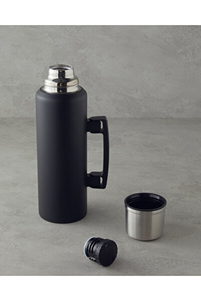 English Home Thermos HeatLock cu cană din oțel 1,5L negru