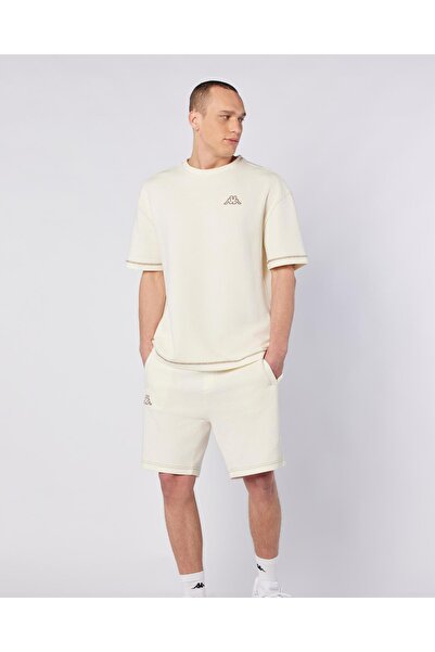 Kappa Logo Pronton Erkek Beyaz Regular Fit Tişört