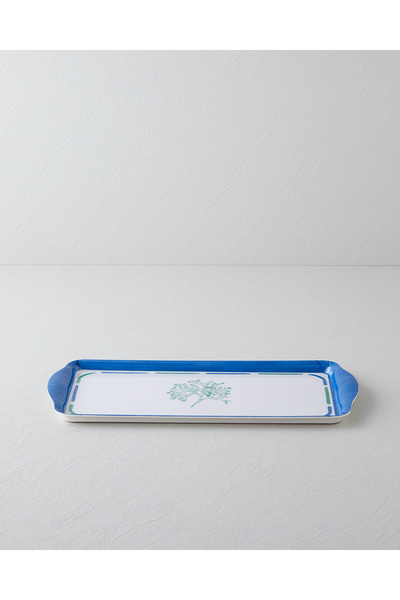 English Home Mariscopia Melamine Tray 37X18 cm Blue - Green