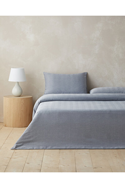 English Home Twiluxe İpliği Boyalı Çift Kişilik Çarşaflı Nevresim Takımı 200x...