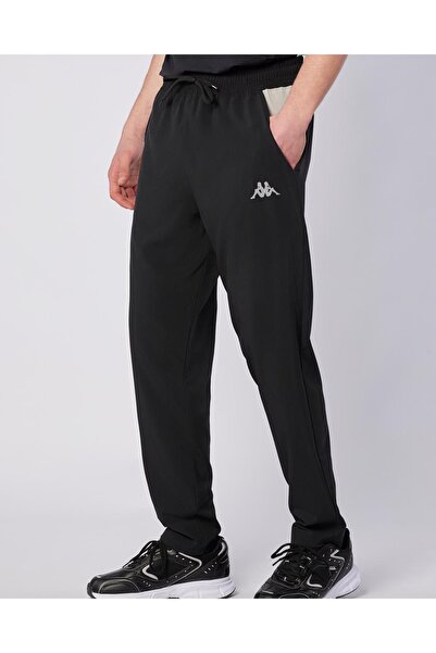 Kappa Midtown Jogger Erkek Siyah-Gri Regular Fit Eşofman Altı