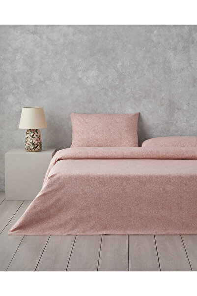 English Home Mosaic Blossom Kolay Ütülenir Çift Kişilik Nevresim Takımı 200x220 cm Pembe