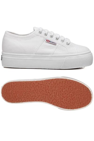 Superga 2790 Γυναικείο πάνινο παπούτσι με λευκή πλατφόρμα