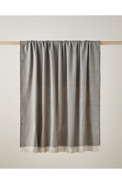 English Home Vintage Paisley Koltuk Şalı 140x170 cm Yeşil