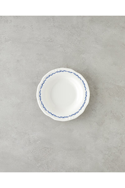 English Home Belleza Porselen Yemek Takımı 24 Parça 6 Kişilik Mavi-Beyaz