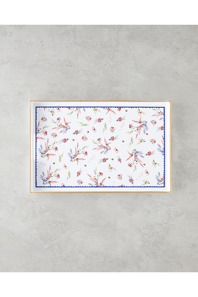 English Home Dreamscape Pp Tray 40X26 cm Blue