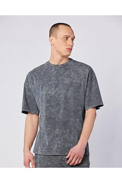 Kappa Authentic Dan As Erkek Antrasit Comfort Fit Tişört