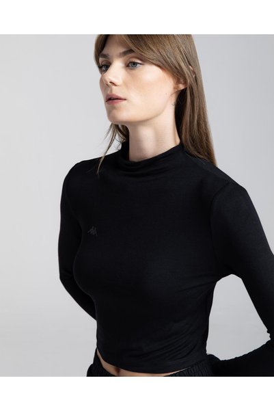 Kappa Egata Women's Black Slim T-Shirt
