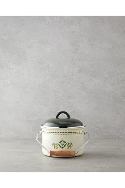 English Home Botanic Garden Enamel Bakraç 16 cm Green