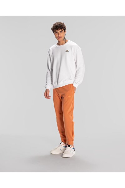 Kappa Ανδρικό λευκό Comfort Fit Sport Floyd φούτερ