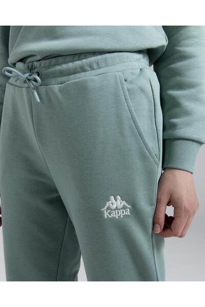 Kappa Authentic Nori Women's Green Regular Fit Sweatpants