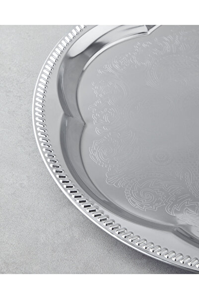 English Home Noble Metal Tepsi 35 cm Silver