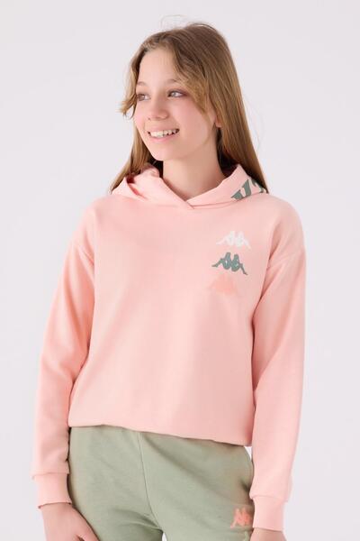 Kappa Light Salmon 361X17W Kids Sweatshirt