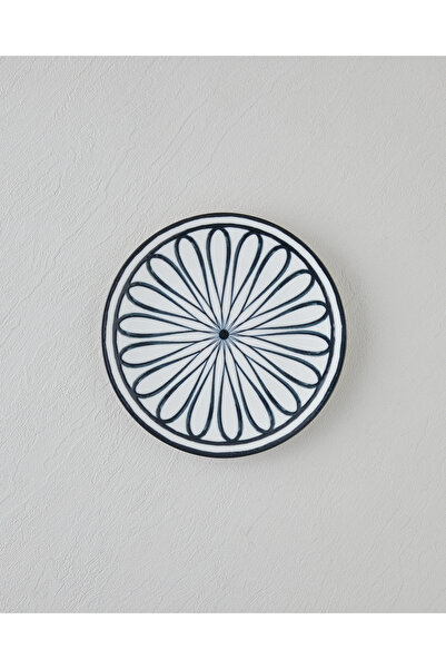 English Home Monarch Porcelain Pasta Plate 19 cm Black - White