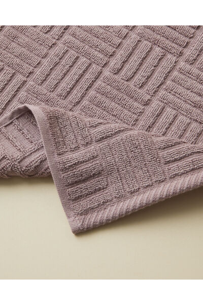 English Home Panera Бавовняний рушник для ніг 50x85 см Фіолетовий