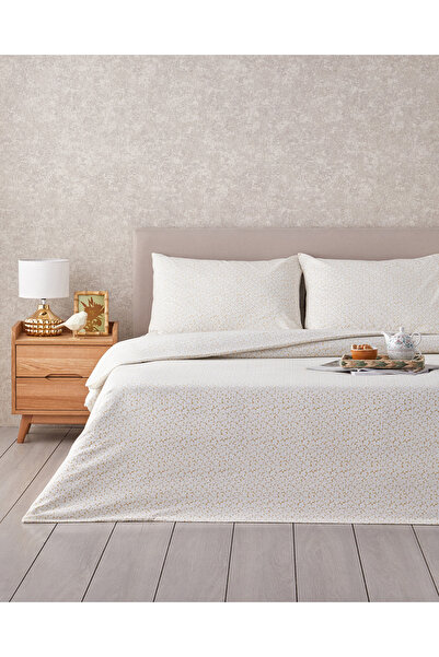 English Home Sweet Violet Kolay Ütülenir Tek Kişilik Çarşaflı Nevresim Takımı...