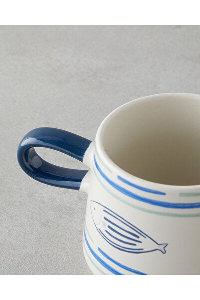 English Home Marinique Stoneware Mug 340 ml Blue - Green