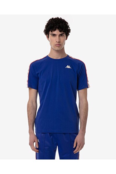 Kappa 222 Banda Coen Slim Men's Navy Blue Regular Fit T-Shirt