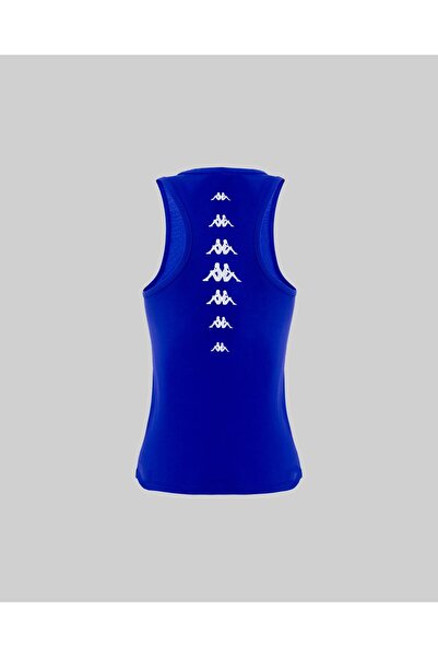 Kappa Survivor Woman Tank 4 Kadın Mavi Regular Fit Atlet