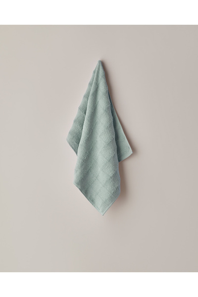English Home Bubble Pamuk Yüz Havlusu 50x80 cm Mint