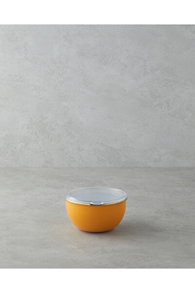 English Home Summer Line Enamel 2-Piece Storage Container 0.75 X 1.20 L White - Yellow