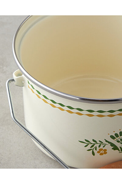 English Home Botanic Garden Enamel Bakraç 16 cm Green