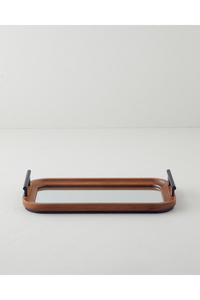 English Home Frida Decorative Tray 19X36 cm Brown