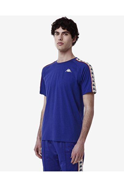 Kappa 222 Banda Coen Slim Men's Navy Blue Regular Fit T-Shirt