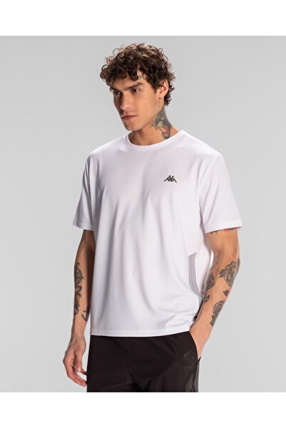 Kappa Kombat Morton Men's White Regular Fit T-shirt