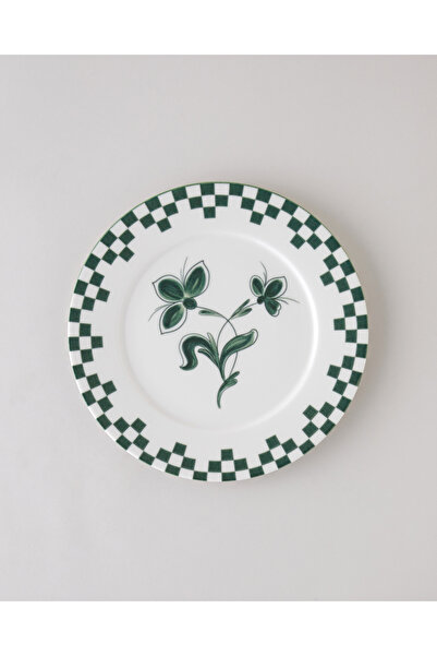 English Home Gardenia Porselen Servis Tabağı 25 cm Yeşil