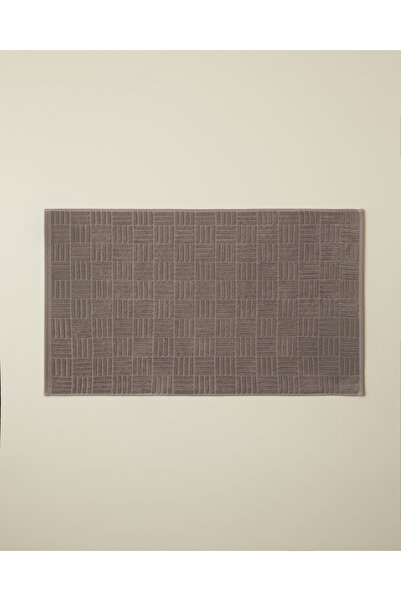 English Home Panera Pamuk Ayak Havlusu 50x85 cm Sisli Kahve