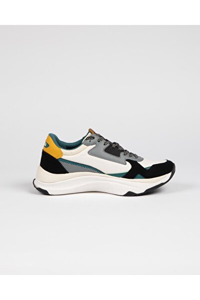 Kappa Authentic Pro 8 Unisex Gri-Siyah Spor Ayakkabı