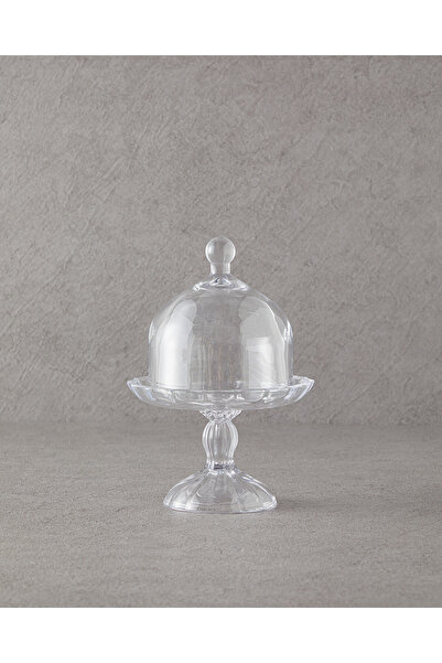 English Home Miny Glass Standing Presentation Holder Transparent
