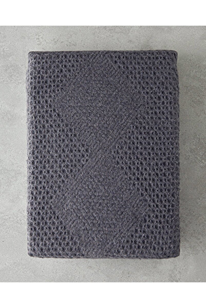 English Home Saige Scotch Pamuklu Tv Battaniyesi Antrasit