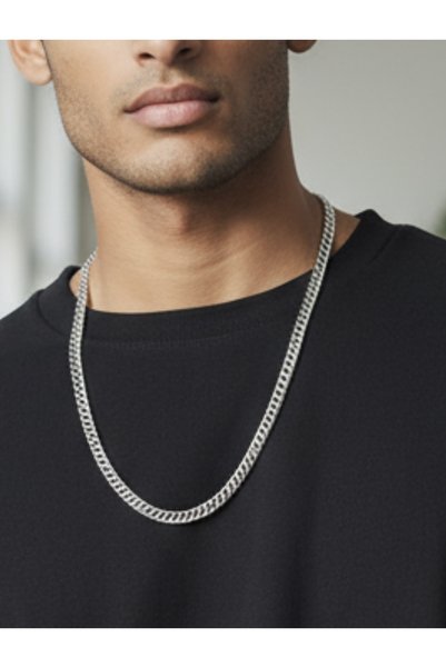 Lunays Stainless Steel Barley Model Unisex Chain 4 ml