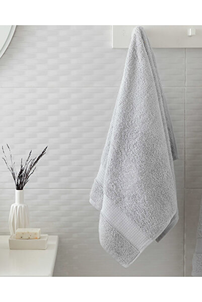 English Home Pure Basic Бавовняний рушник для обличчя 50x90 см Сірий