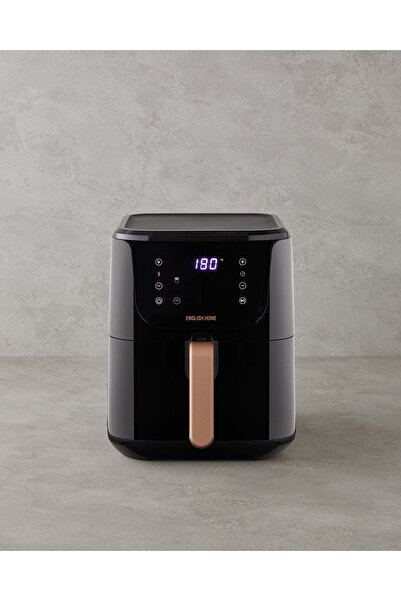 English Home AIF 2030 XL Sıcak Tutma Hazneli Airfryer 1500W Siyah-Bakır