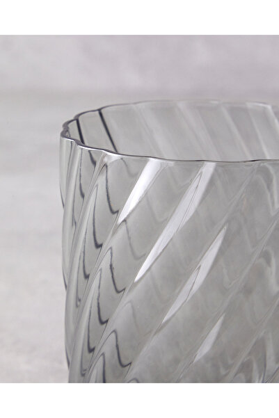 English Home Meghan Glass - 360 ml Anthracite Set of 2 Glasses