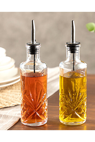 English Home Bony Cam 2'li Yağlık - Sirkelik 18 cm Şeffaf