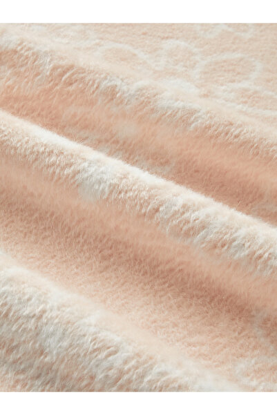 English Home Charming Garden Pamuklu Bebe Battaniye 100x120 cm Pudra