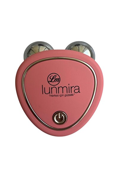 Lunmira Bear Akıllı Microcurrent Pembe Yüz Sıkılaştırma Cihazı