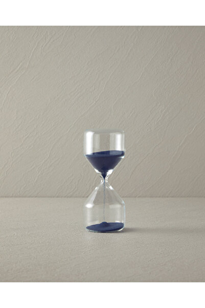 English Home Elisa Cam Kum Saati Mavi